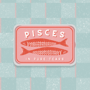 Pisces In Pure Tears 8x10 Print